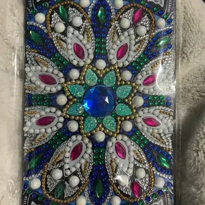Diamond art blank notebook