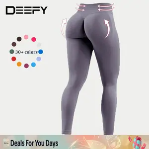 DEEFY Impact Leggings Gymwear Seamless Workout Gym Women Scrunch Butt Lifting Pants Sportswear Sports Slim Fit Tummy Control Yoga
