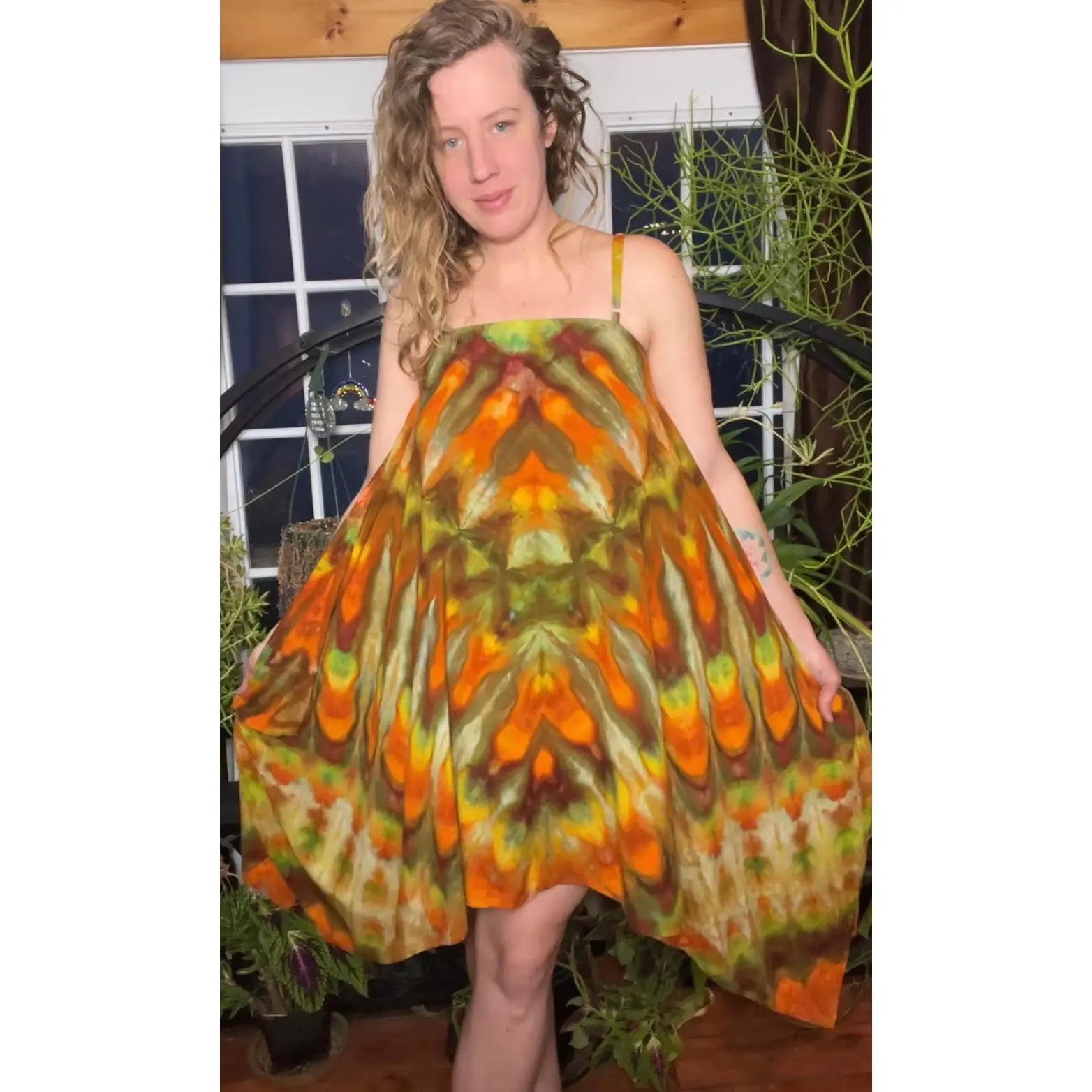 Small Tie Dye Pixie Dress