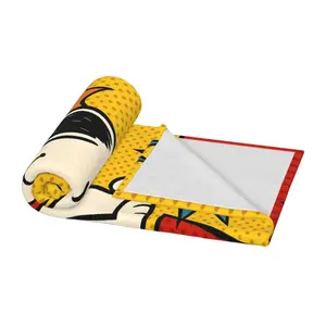 FRANALA This cartoon dog blanket makes a great gift for family and friends. It's suitable for various uses, including sofas, bedrooms, beds, offices, camping, and travel, and is perfect for all seasons.