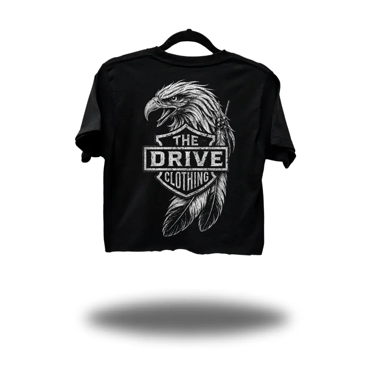 EAGLE FEATHERS CROP TOP