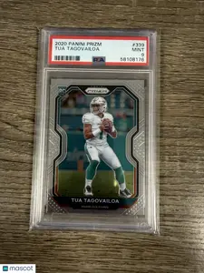 PSA 9 TUA TAGOVAILOA RC 2020 Panini Prizm Football Rookie Card Mint No. 339
