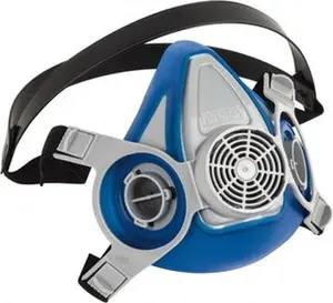 MSA Safety Series Advantage 200 LS Half Mask Respirator PPE Masks, Size L, 2-Point Suspension, Bayonet Connection, Model 815452