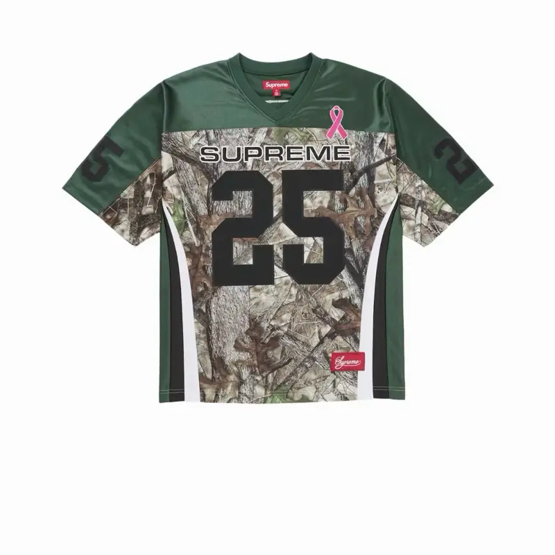 Supreme Breast Cancer Awareness Football Jersey