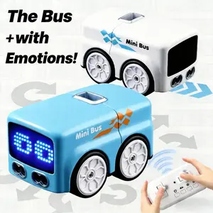 New Magic Mini RC Bus - Gesture Control Toy | 4 Fun Modes + Auto Light Changing | Ideal Gift for Boys & Girls | Boosts Kids’ Reaction & Creativity, Remote Control Car/Kart Rc Stunt Car Rc Model Car