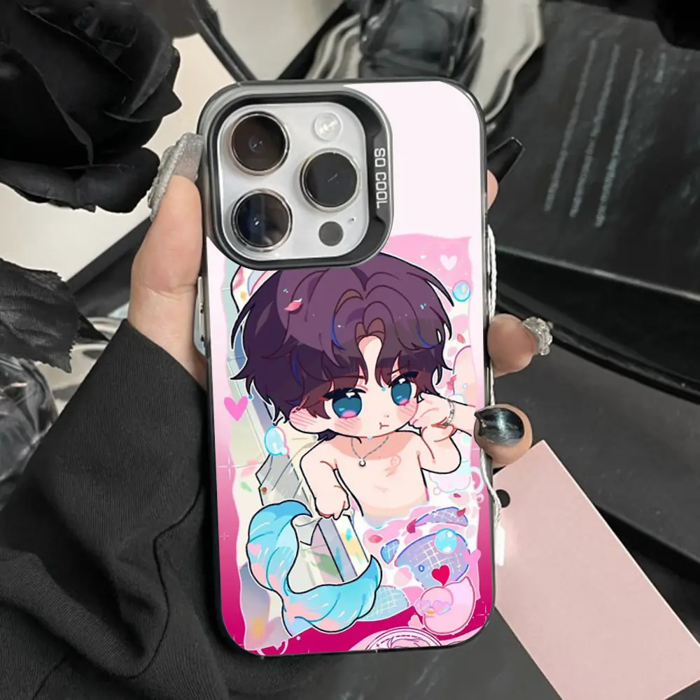 Love and Deepspace Cartoon Phone Case For iPhone 16,15,14,13,12,11,Pro Max Plus Anti Fall Black Matte Hard Bumper Protection Protector - TikTok Shop Love and Deepspace Cartoon Phone Case For iPhone 16,15,14,13,12,11,Pro Max Plus Anti Fall Black Matte Hard Bumper Protection Protector - TikTok Shop