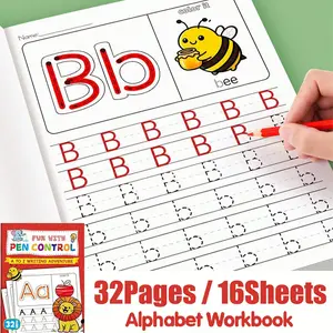 An A-Z Alphabet Practice Workbook set—featuring writing exercises, a reusable handwriting notebook, and a "magic" practice book kit—is an ideal gift for students, perfect for the back-to-school season, academic rewards, holidays, or birthdays.