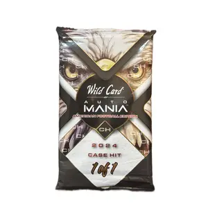 2024 Wild Card Mania 1/1 Case Hit American Football Edition Hobby Pack Autograph