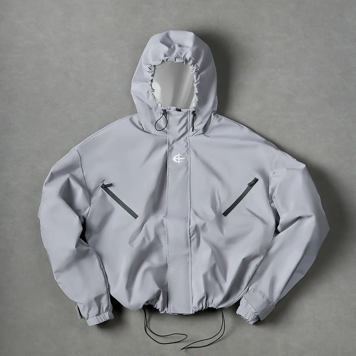 Men Hooded Windbreaker Jacket, Casual Outerwear For Daily Hiking Street Wear #SohoChic