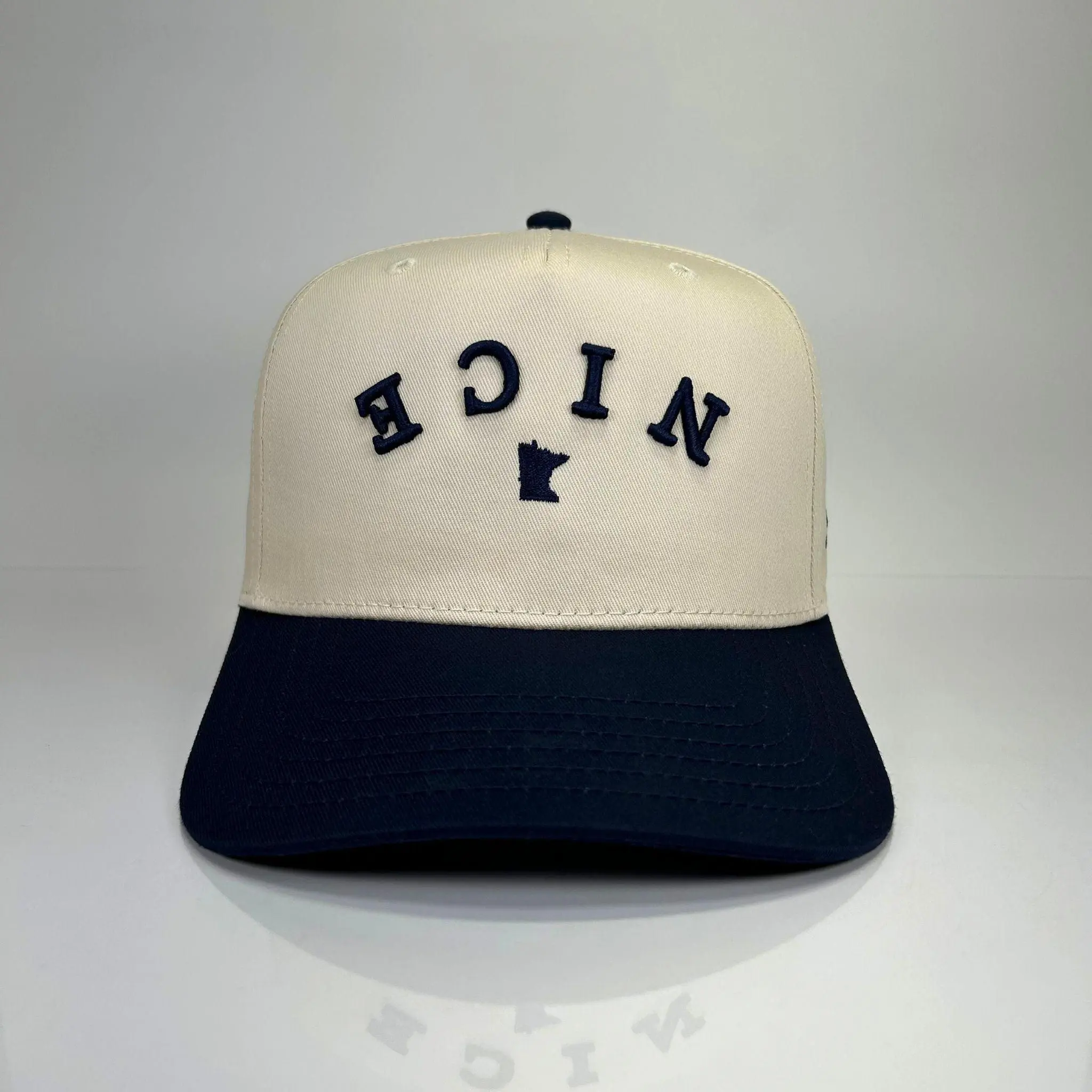 Minnesota NICE Vintage Snapback (Navy) | Minny Co.