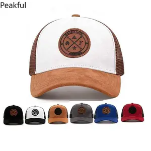 Summer Mesh Baseball Cap Women Men Letter Patch Snapback Hat Casual Breathable Unisex Street Hip Hop Trucker Caps