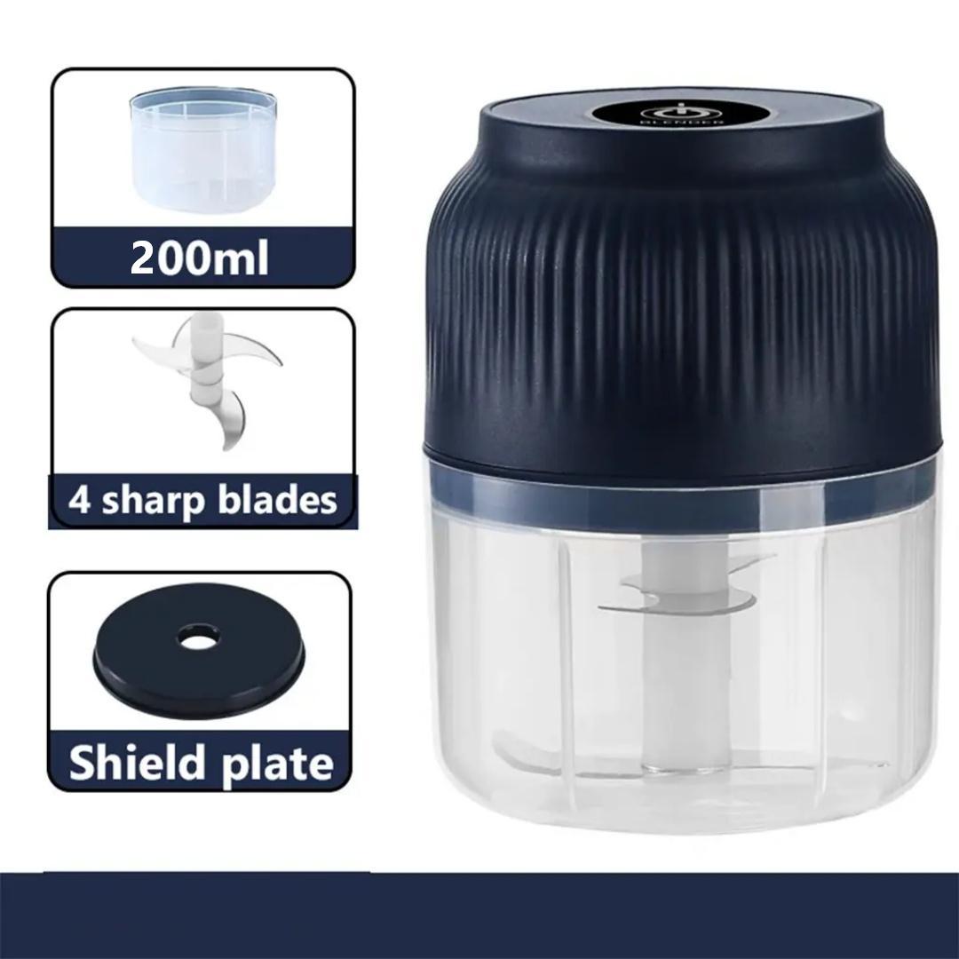 Electric Food Shredder, Mini Meat Grinder, Garlic Puree Maker, Portable Kitchen Gadget for Minced Meat, Vegetable, Onion, Ginger, Chili, Cheese Grater Multifunctional Kitchen Appliances Electric Food Shredder, Mini Meat Grinder, Garlic Puree Maker, Portable Kitchen Gadget for Minced Meat, Vegetable, Onion, Ginger, Chili, Cheese Grater Multifunctional Kitchen Appliances