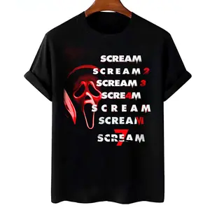 Scream 7 Logo T-Shirt - Ghostface is This A Scary Movie