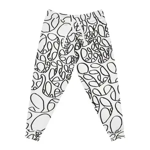 3LCARO CUSTOM WHIRL Athletic Joggers (WHITE) season jogger