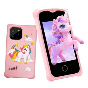Kids Smartphone Toy 28-Inch Touch Screen HD Dual Camera Childrens Phone Christmas Birthday Gift Unicorn Kids Game Phone Toy for Boys and Girls Ages 3-12 Travel Toy Preschool Educational Toy Music Player Video Recording Includes 32GB Card