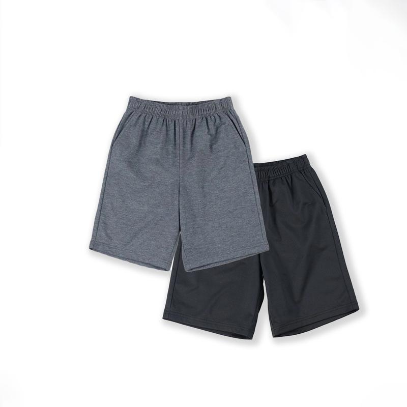 2pcs Boys jogger pants  for summer Teenage Stylish Versatile Trendy Street Casual Comfortable Breathable Sports Outdoor Pocket Work Shorts Straight Spring Summer Autumn,Size 8-16 Years