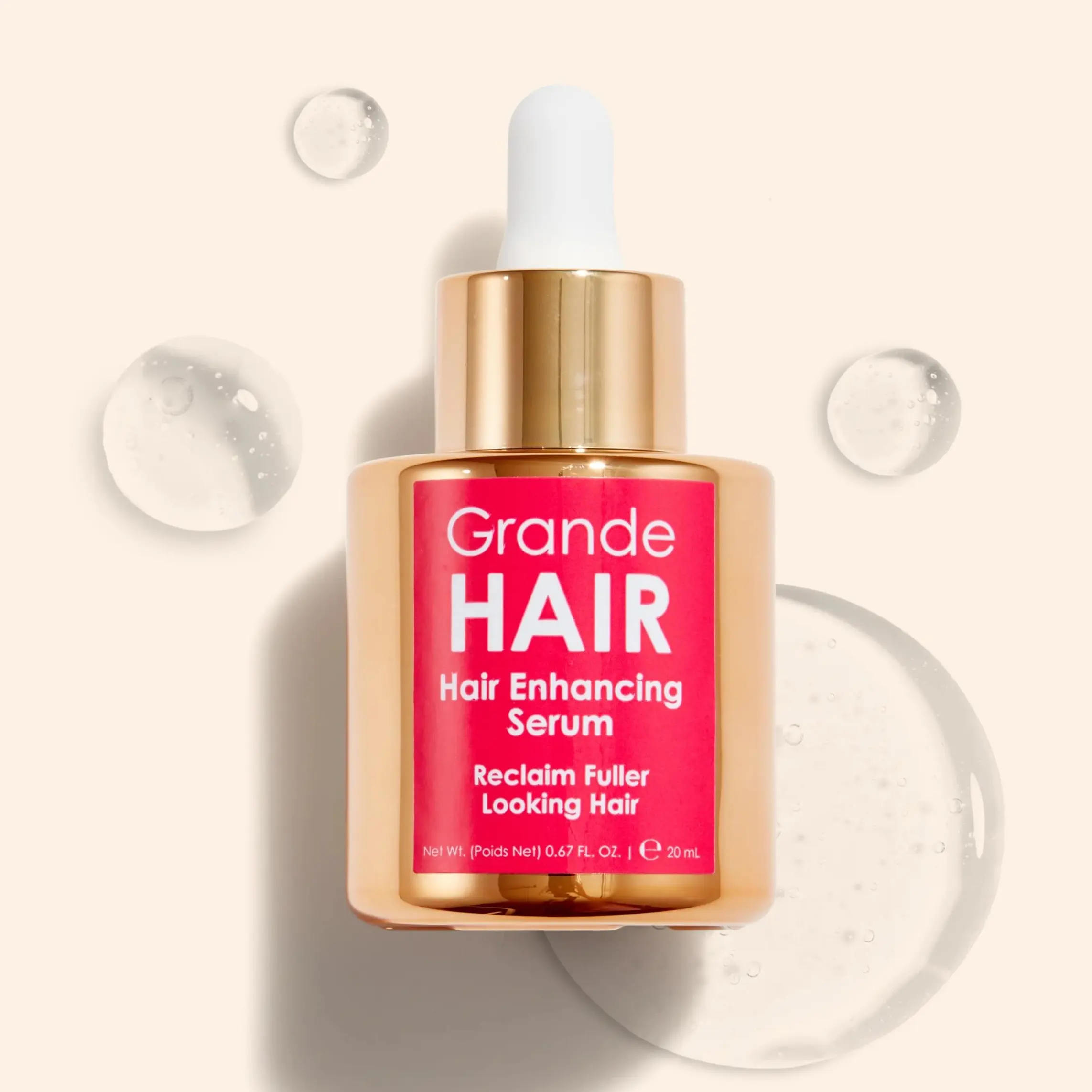GrandeHAIR Enhancing Serum - Grande Cosmetics - Made with a Nutrient-Rich Blend of Peptides, Vitamins & Botanical Extracts GrandeHAIR Enhancing Serum - Grande Cosmetics - Made with a Nutrient-Rich Blend of Peptides, Vitamins & Botanical Extracts