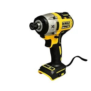 DEWALT 20-V Brushless Lithium Battery Impact Drill (Model DCF887) - High Torque, LED Lighting, Multifunctional Screwdriver