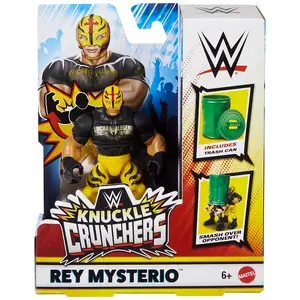 Rey Mysterio (Yellow) - WWE Knuckle Crunchers 3 Mattel WWE Toy Wrestling Action Figure