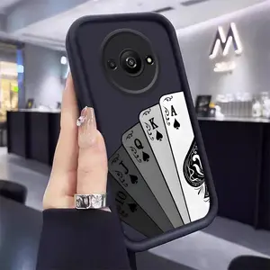 Playing Cards phone Xiaomi Redmi A3 4G Case is suitable For Redmi A3 4G with TPU Shock proof design perfect for popular