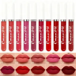 10 Pcs Matte Liquid Lipstick Set - Long-Lasting Waterproof, Non-Stick Cup & Easy to Apply | TikTok Viral Beauty Must-Have for Beginners!