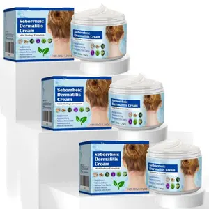 Folliculitis Treatment Cream – Natural Herbal Formula with Honeysuckle, Dandelion, Sophora & Phellodendron for Scalp, Face & Body Care, Soothing & Repairing 50g, Seborrheic Dermatitis Cream