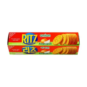 RITZ Korea Onion Flavor Crispy Crackers - 73g Snack Pack