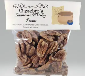 Candied Whiskey Pecans, 4 oz,