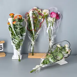 10 Piece Flower Packaging Bags, Waterproof Reusable Floral Decoration Materials, Perfect for Valentine's Day, Mother's Day, Birthdays, Weddings