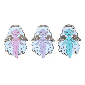 MJ Hsu Art Kawaii Angel Girl Pin