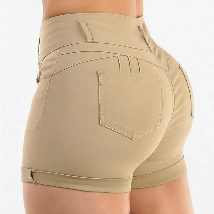 High Waist Stretch Butt Lifiting Shorts