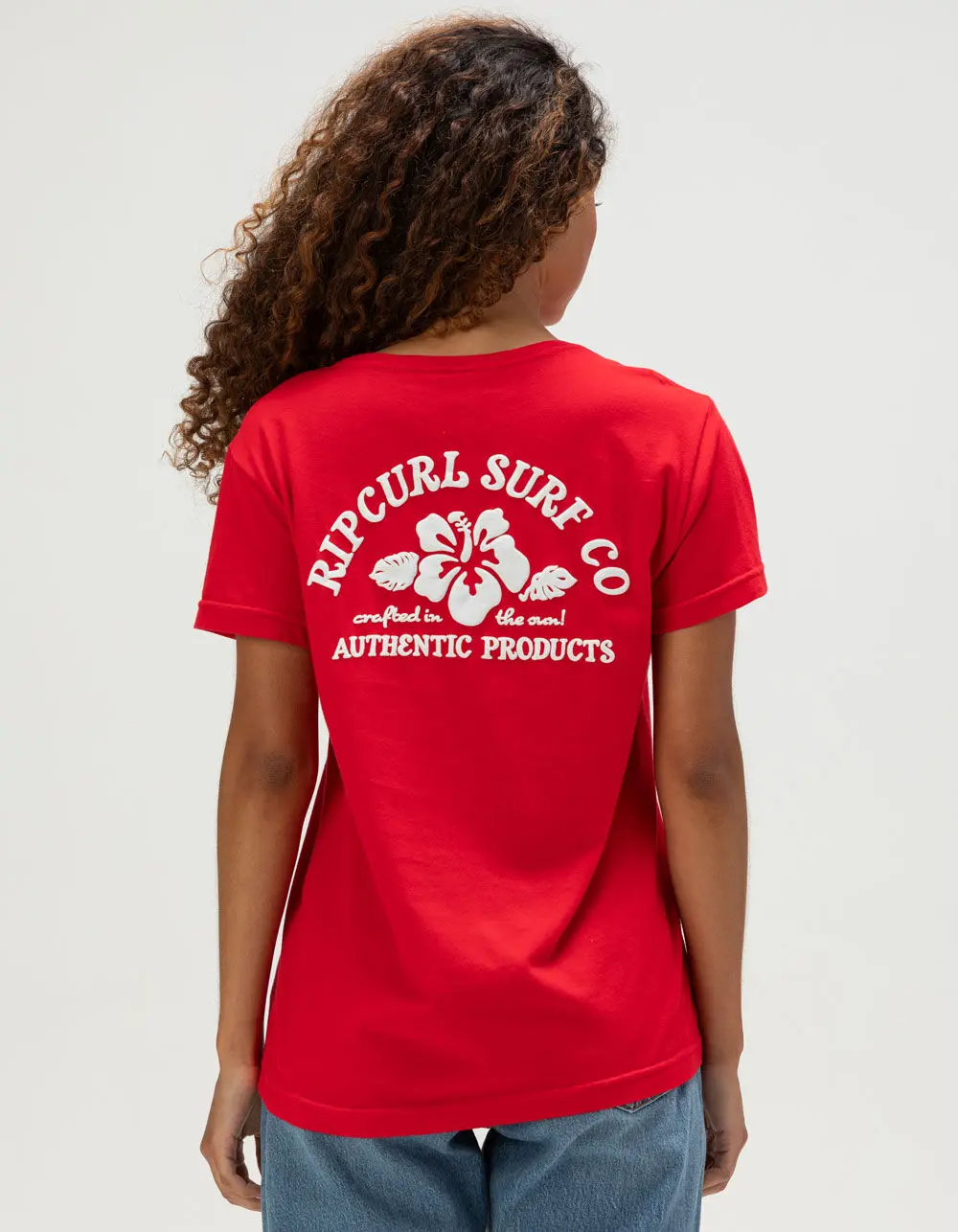 RIP CURL Hibiscus Heat Womens Tee