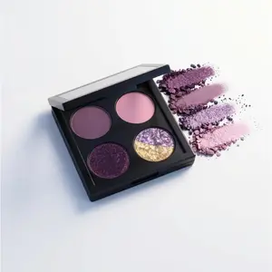 WOSUPRE Purple Eyeshadow: High-Pigment Glitter Makeup - Easy Morning Routine Matte Cosmetic