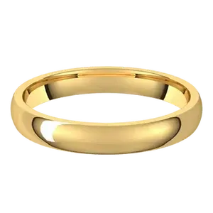 3mm Mens Metal Wedding Band