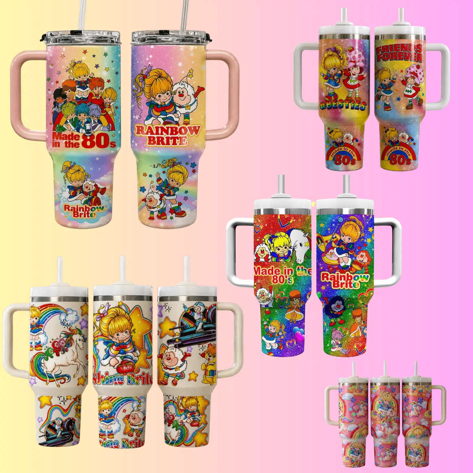 strawberry shortcake tumbler lana - TikTok Shop