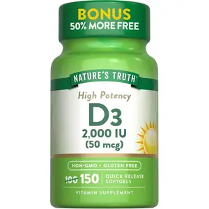 Vitamin D3 2000 IU (50 mcg)