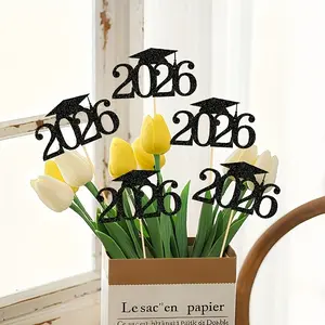 20pcs & Graduation Centerpieces, 2026 Graduation Vase Decor, Elegant Party Table Setting for Celebrations