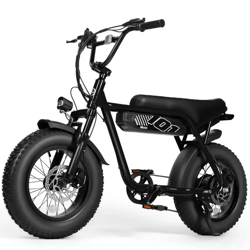 ESKUTE V101 Adult All-Terrain Fat Tire Ebike, 1500W Peak Motor, 48V 13Ah Removable Battery, 28MPH Max Speed, 60 Mi Range, NFC Lock, 330lbs Capacity, Electric Bicycle for Hunting, Campus Commute