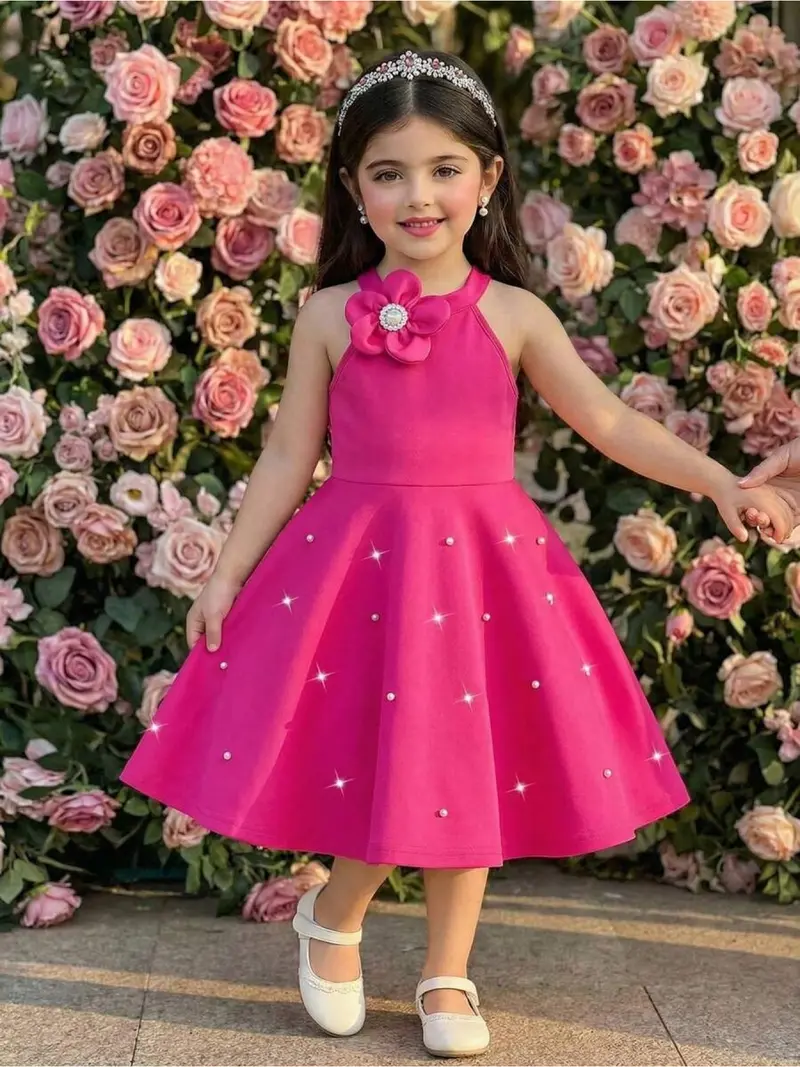 pink party dress girl - TikTok Shop