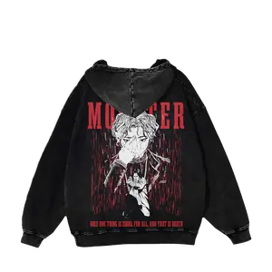 Johan Monster Hoodie – Naoki Urasawa Monster Anime Hoodie, Vintage Oversized Streetwear Graphic Pullover, Collector Edition Fan Gift