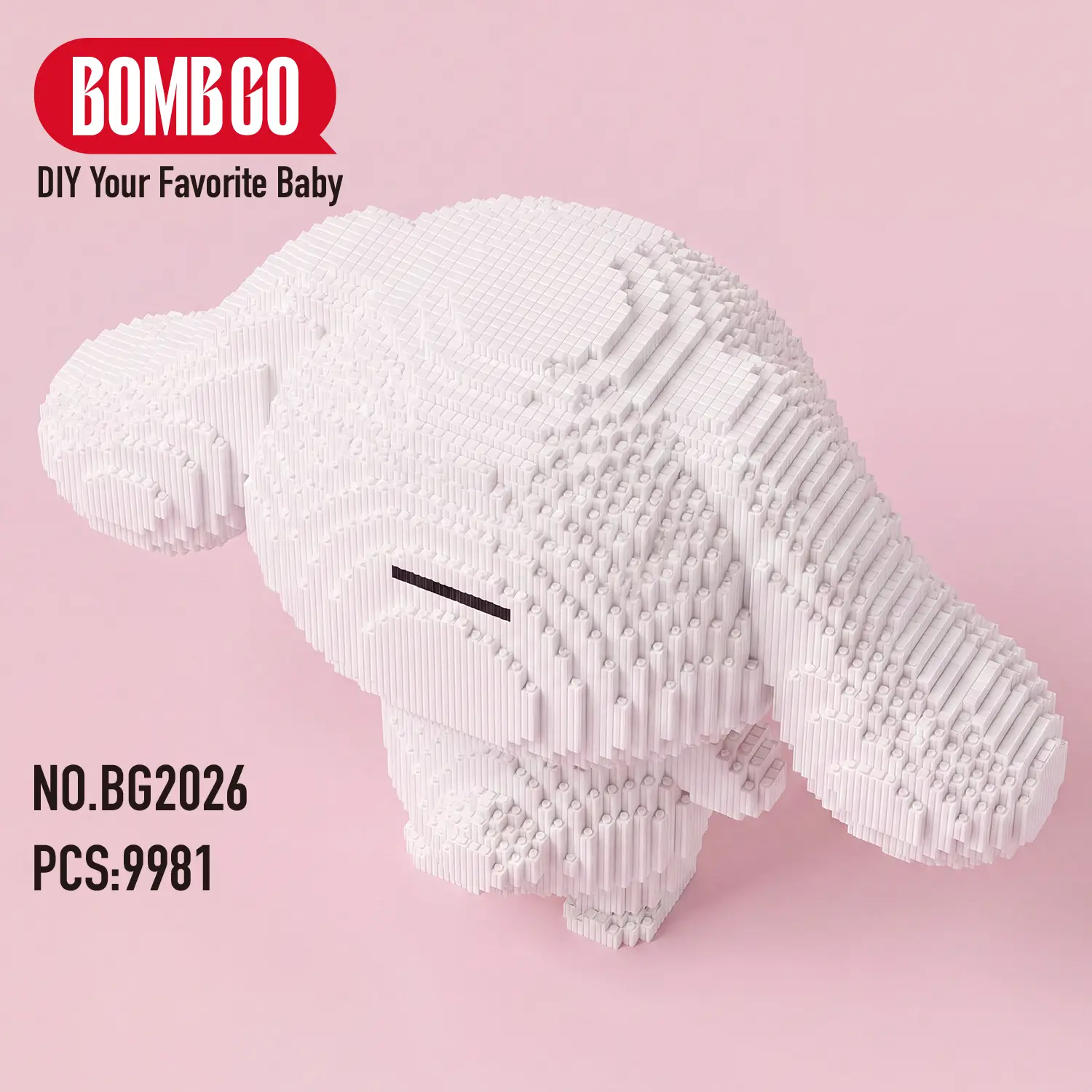 BOMBGO Animation Series -9981+ PCS Building Block Toys,BG2026 Birthday Gift,Christmas Gift,Educational Building Blocks,Trend Decoration,Cool Gifts,Brick,Family Bonding BlackFriday Christmas