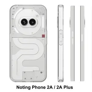 Nothing Phone 2a A142 & Nothing Phone 2a Plus A142p Transparent Lightweight Anti-Drop Silicone Tpu Ultra-Thin Matte Soft Case Protection