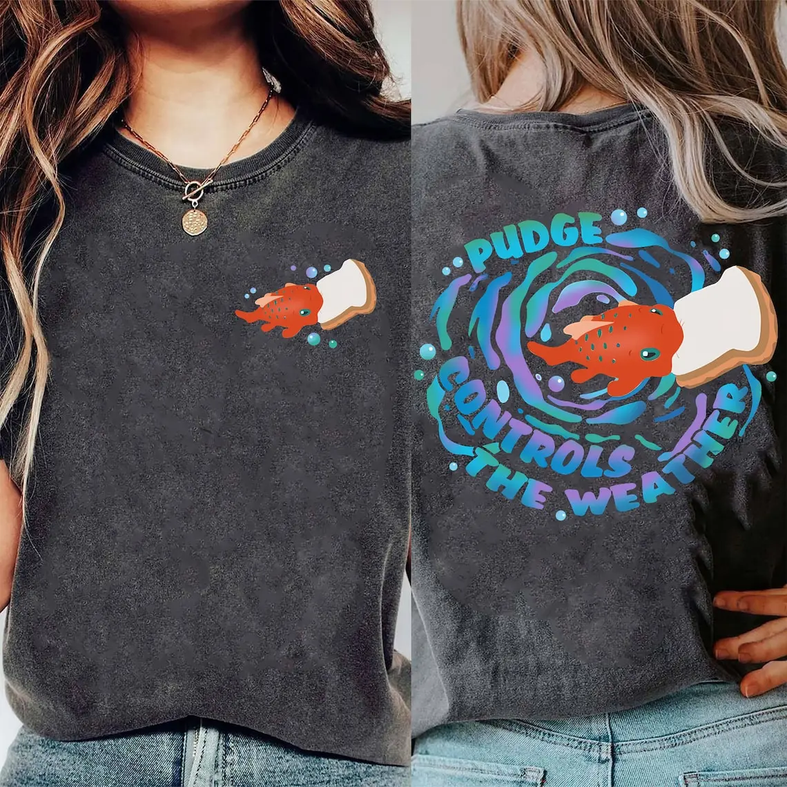 Pudge Controls The Weather Shirt, Fish Pudge T-shirt, Family Matching Shirt