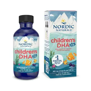 Nordic Naturals Children's DHA Xtra - Concentrated Omega-3 for Kids, Berry, 2 oz Healthcare Dietary