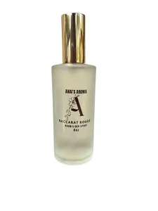 Ana's Aroma Baccarat Rouge 4oz Glass Room Linen Spray Fresh Scent for Home Fragrance