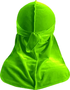 JagRags Premium Lime and Velvet Durag for Men