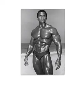 No Framed, Serge Nubret Bodybuilder Quotes