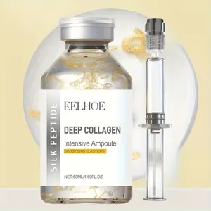 Peptide Firming Serum Ampoule| Facial Essence with Collagen and 30 Peptide Complex| Light Beige Firming Lift(Botax Effect) Firm Anti Aging| 72 Hours Moisturizing, Unscented Drops for All Skin Types