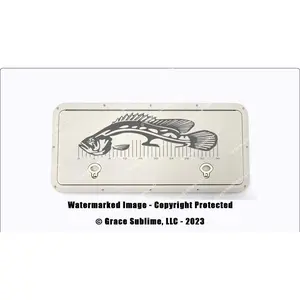 Tripletail Custom Fish Rulers for Boats, Kayaks, Ice Chests and More