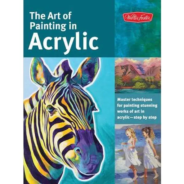 USED Book - Art of Painting in Acrylic: Master Techniques for Painting Stunning Works of Art in Acrylic-Step by Step by Vannoy Call, Alicia (Paperback) - english